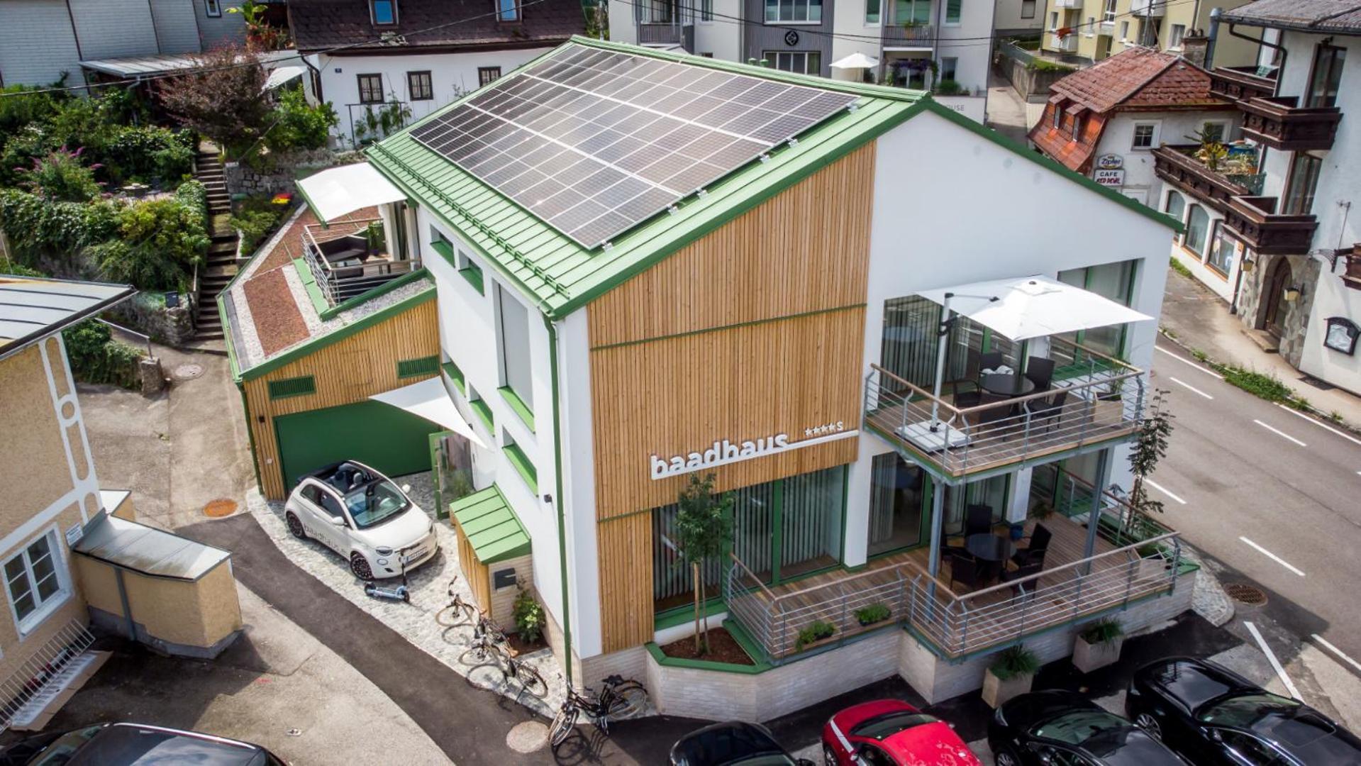 Baadhaus Traunkirchen Exterior foto